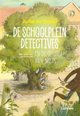 Cover van boek De schoolpleindetectives en de sleutel van niets