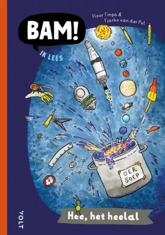 Cover van boek Hee, het heelal