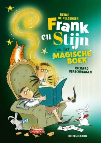 Cover van boek Frank en Stijn en het magische boek