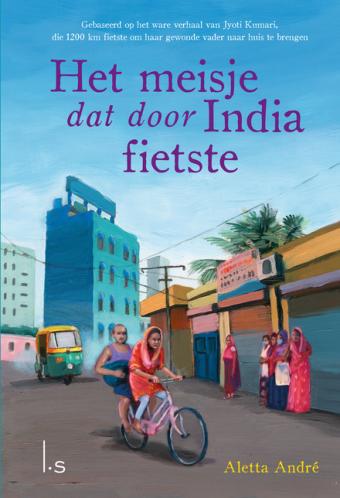 Cover van boek Het meisje dat door India fietste