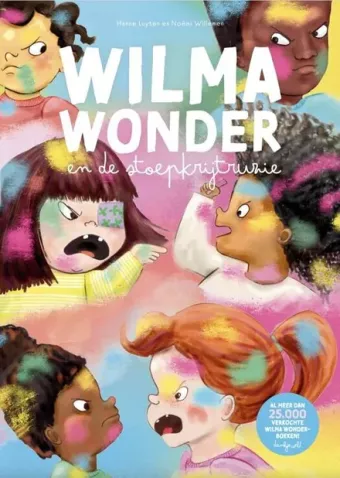 Cover van boek Wilma Wonder en de stoepkrijtruzie